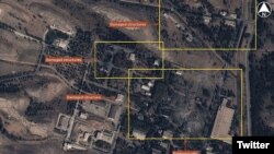 تصویری ماهواره‌ای از انفجار روز پنجم تیر در شرق تهران