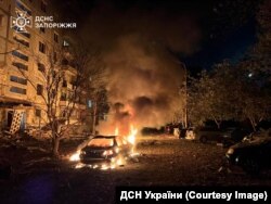 Наслідки російського удару по Запоріжжю. Ніч на 5 жовтня 2025 року