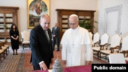 Vatican/Armenia – Armenian Prime Minister Nikol Pashinyan met with Pope Leo XIV at the Vatican, October 20, 2025.