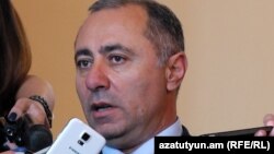 Министр энергетических инфраструктур и природных ресурсов Артур Григорян, Ереван, 8 июня 2018 г․  