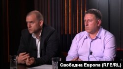 Иван Сердаров и Добромир Добрев от Централен полицейски синдикат