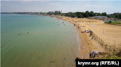 Пляж села Піщане, Бахчисарайський район