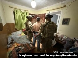 Задержание подозреваемого в убийства Андрея Парубия