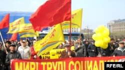 1 Май Хабаровскийда шулай башланды