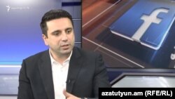 Вице-спикер Национального собрания Ален Симонян (архив)