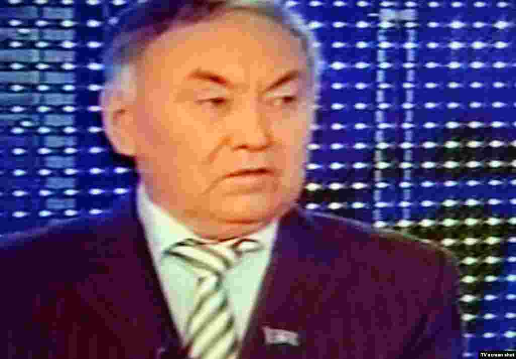 Лидер пропрезидентской партии &quot;Ауыл&quot; Гани Калиев.