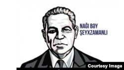 Azərbaycan Xalq Cümhuriyyətinin Milli təhlükəsizlik təşkilatının rəhbəri Nağı bəy Şeyxzamanlı.
(Nağı bəy Şeyxzamanlı. Xatirələr. "Xan" xatirə ədəbiyyatı kitabından illüstrasiya)