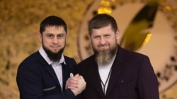 Министр информации Чечни Ахмед Дудаев и глава республики Рамзан Кадыров. Иллюстративная фотография