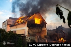 Наслідки чергової російської атаки на Херсон, серпень 2025 року