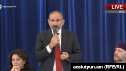 США - Премьер-министр Никол Пашинян выступает на встрече с представителями армянской общины, Нью-Йорк, 24 сентября 2019 г․