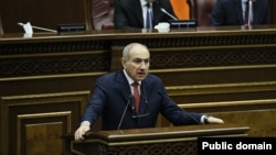 Հայաստանի վարչապետ Նիկոլ Փաշինյանը Ազգային ժողովում, արխիվ