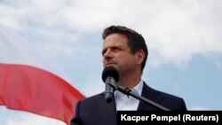 Рафал Тшасковський (на фото) і Зденек Гржиб востаннє були в Києві в лютому 2022 року