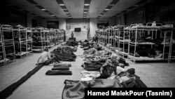 تصویری از یکی از گرمخانه‌های تهران