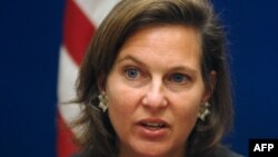 Пресс-секретарь Госдепартамента США Виктория Нуланд 