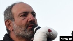 Никол Пашинян, Ереван, 16 апреля 2018 г. 