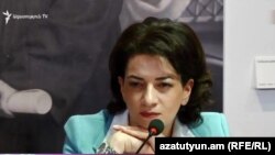 Супруга премьер-министра Армении Никола Пашиняна Анна Акопян, Ереван, 27 мая 2019 г.