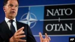 Mark Rutte will be hosting his first NATO summit as secretary-general on June 24-26. (file photo)