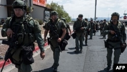 Эль-Пасо шаарындагы окуя болгон жердеги күч кызматкерлери? 4-август, 2019-жыл.