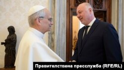 Срещата между Росен Желязков и папа Лъв XIV