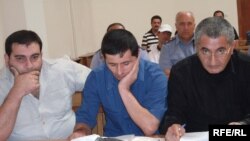 Armenia -- Police officers in Gyumri on trial on corruption charges.