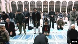 یکی از مساجد در مرکز شهر لندن