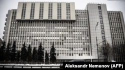 Общий вид здания Института органической химии в Москве, в котором, предположительно, разрабатывалось вещество "Новичок".
