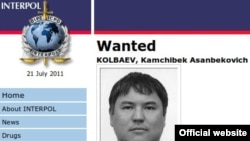 Скриншот с официального сайта Интерпола