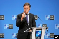 Генэральны сакратар NATO Марк Рутэ