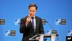 مارک روته، دبیرکل پیمان آتلانتیک شمالی، ناتو