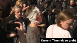 Полиция избивала и задерживала манифестантов Москва, 27 июля 2019