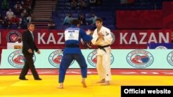 Сомон Махмадбеков на турнире. Архивное фото