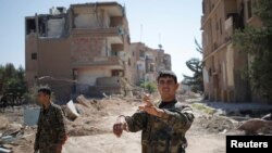 Սիրիա - Քուրդ աշխարհազորայինները Ռաքքայում, 27-ը հունիսի, 2017թ․