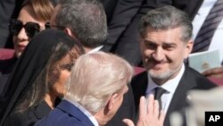 Кавелашвили и Трамп в Ватикане, 26 апреля 2025 года