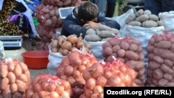 Деҳқон бозори, Самарқанд, 18 март, 2020