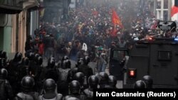 Էկվադոր - Ցուցարարների և ոստիկանության բախումը մայրաքաղաք Կիտոյում, 3-ը հոկտեմբերի, 2019թ․