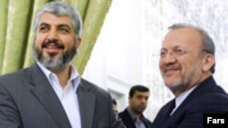 خالد مشعل در کنفرانس مطبوعاتی تهران گفت ایران متعهد شده که کمک های بیشتری به حماس ارایه کند