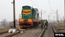 Учасники блокади торгівлі на Донбасі, архівне фото 