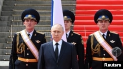 Վլադիմիր Պուտինը դիմում է բանակի և հատուկ ստորաբաժանումների զինծառայողներին, Մոսկվա, 27 հունիսի, 2023թ.