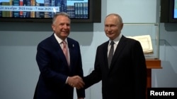 Спеціальний посланець президента США Стів Віткофф із лідером РФ Володимиром Путіним, архівне фото