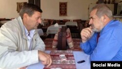 Ahtem Çiygoz ve Refat Çubarov, arhiv fotoresimi