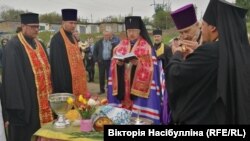 Освячення землі під забудову храму у Бахмуті