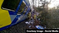 Сутыкненьне цягнікоў пад Бад-Айблінгам, 9.02.2016