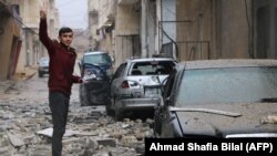  منطقه جندیرس در نزدیکی عفرین.