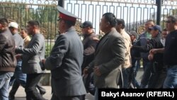 Башаламандык коштогон митинг. Бишкек, 3-октябрь, 2012.