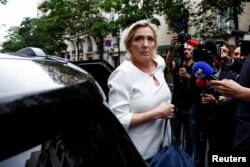 مارین لوپن رهبر حزب راست افراطی فرانسه