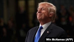 ԱՄՆ - Նախագահ Դոնալդ Թրամփը Կոնգրեսում, Վաշինգտոն, 30-ը հունվարի, 2018թ․