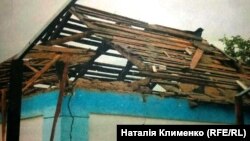 Дім Наталії Клименко після обстрілу 18 серпня 2015 року. Фото: Наталія Клименко