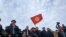 Ала-Тоо аянтындагы митинг. 9-октябрь, 2020-жыл.