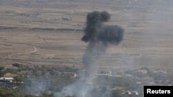 بمباران در نزدیکی مرز سوریه و اسرائیل (عکس تزئینی است)