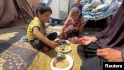 Жители на Газа